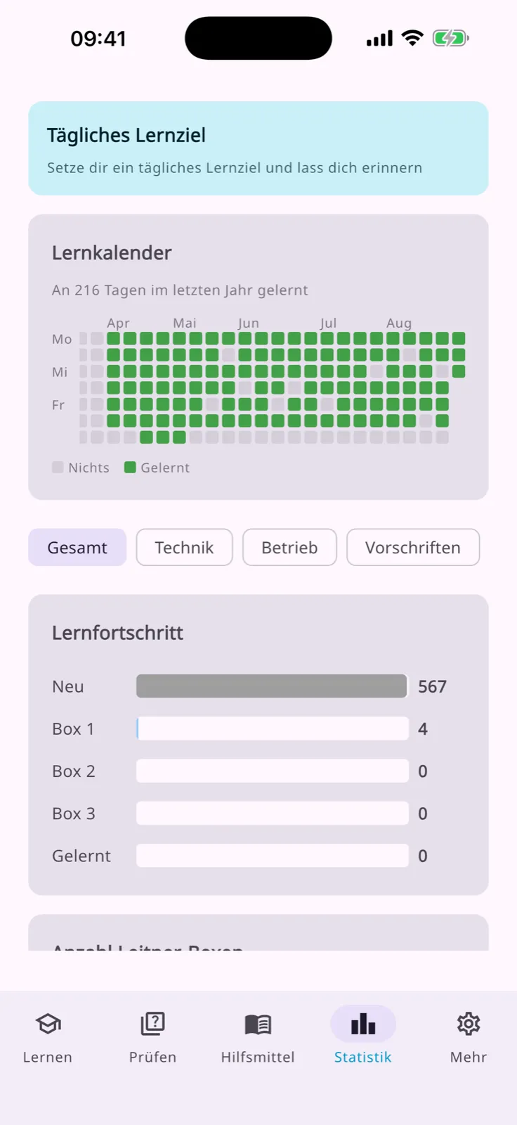 Learning statistics