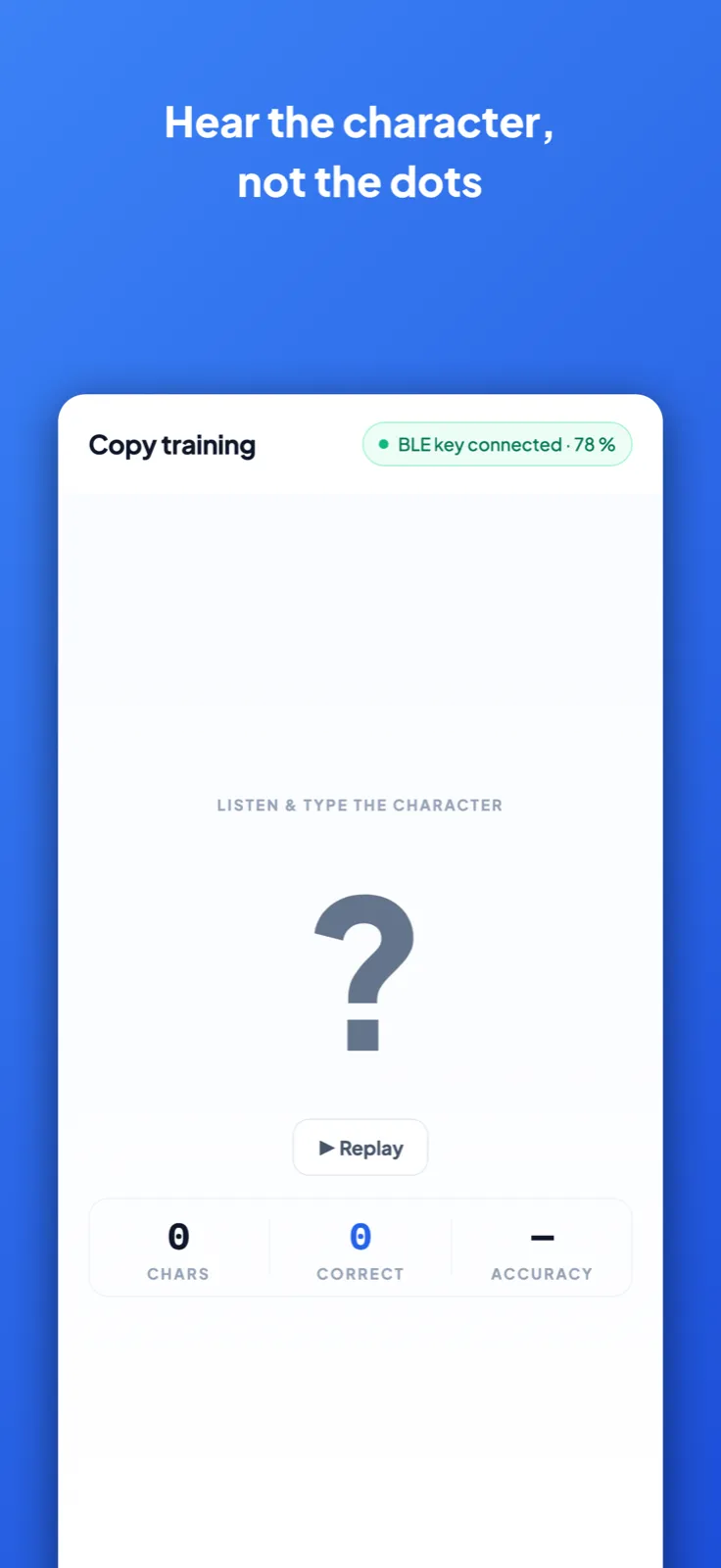 Copy training